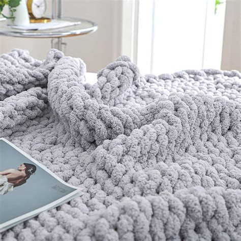 amazon chunky knit blanket